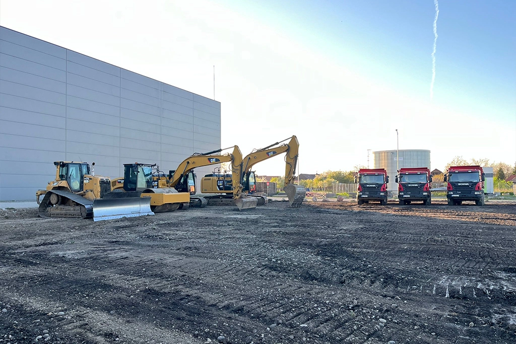 utilaje din flota fimrei Sindrax